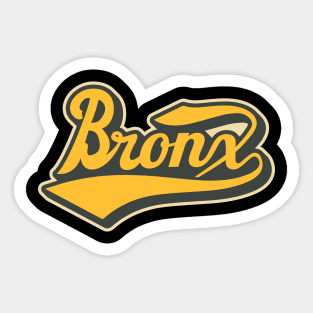 ew York Bronx - New York Bronx Schriftzug - Bronx Logo Sticker